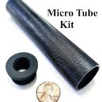 Titanium D Size Thread Connector 1/2x28 solvent trap baffles — storage cups for AR-15 / .223 / 5.56, also common on .22LR. Image for solvent trap builds.