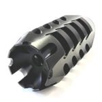 Titanium Micro Thread Adapter 1/2x28 stainless steel solvent trap — solvent trap kit for AR-15 / .223 / 5.56, also common on .22LR. Image for solvent trap builds.