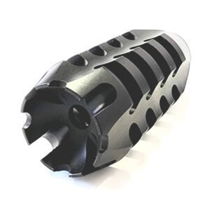Titanium Micro Thread Adapter 1/2x28 stainless steel solvent trap — solvent trap kit for AR-15 / .223 / 5.56, also common on .22LR. Image for solvent trap builds.