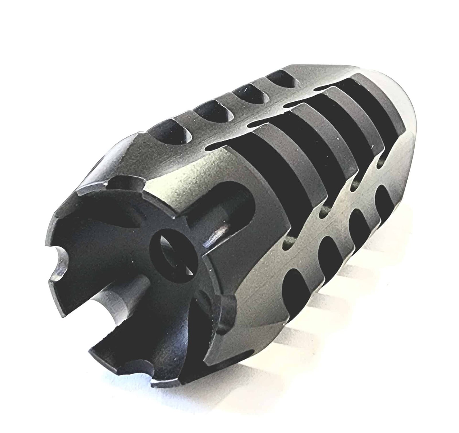 Titanium Micro Thread Adapter 1/2x28 stainless steel solvent trap — solvent trap kit for AR-15 / .223 / 5.56, also common on .22LR. Image for solvent trap builds.