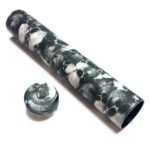 Stainless Steel D Size Barrel Adapter 1/2x28 aluminum solvent trap — buy solvent trap for AR-15 / .223 / 5.56, also common on .22LR. Image for solvent trap builds.