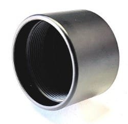 Titanium D Size Thread Protector solvent traps — solvent trap tubes for multi-caliber platforms. Image for solvent trap builds.