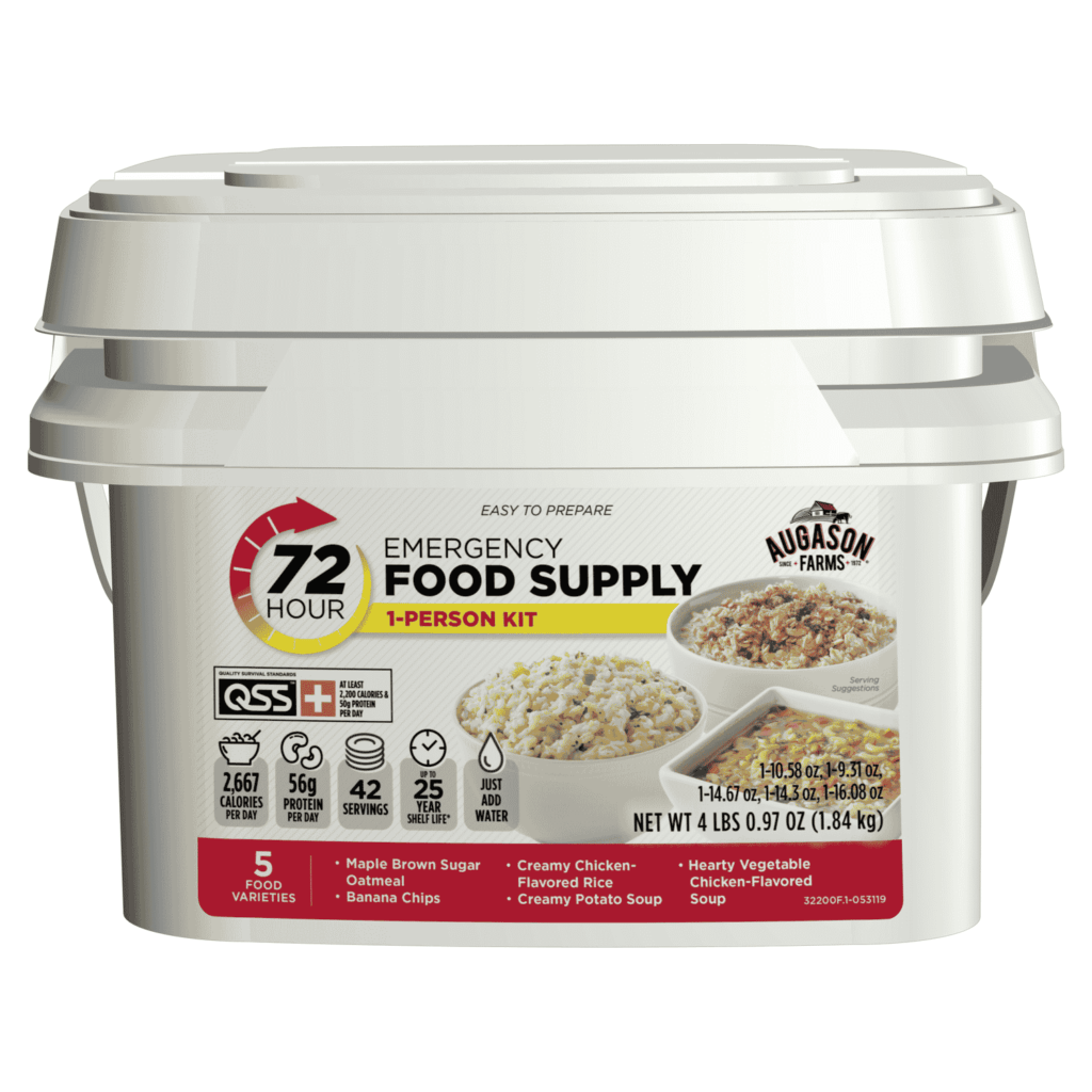 #6  Augason Farms 72-Hour 1-Person Emergency Food Supply Kit