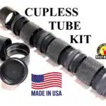 D Sized Aluminum Cupless Solvent Trap Kit BAT with (6) 1" tubes and (5) Couplers