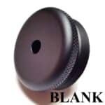 Solvent Trap Black Adapter with 1/8th hole