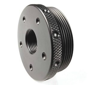 D Sized Solvent Trap Adapter Tube Aluminum Threaded Barrel