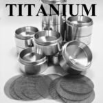Titanium D Size Cups maglite solvent trap — storage cups for multi-caliber platforms. Image for solvent trap builds.