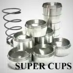 D Sized Super Cups Solvent Trap Kit with 14 Cups and Spring
