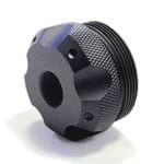 D Sized Aluminum Viper Style Solvent Trap Adapter in 1/2 x 28 or 5/8 x 24
