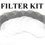 D Sized Solvent Trap Fluid Filter Kit with 7 Stainless Steel Screens and Collection filters