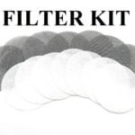 C Sized Solvent Trap Fluid Filter Kit with 7 Stainless Steel Screens and Collection filters