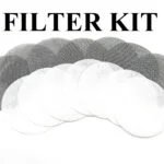 C Sized Solvent Trap Fluid Filter Kit with 7 Stainless Steel Screens and Collection filters