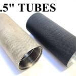 D Sized 3.5" Solvent Trap Kit Tubes Aluminum or Titanium