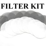 D Sized Solvent Trap Fluid Filter Kit with 7 Stainless Steel Screens and Collection filters