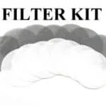 D Sized Solvent Trap Fluid Filter Kit with 7 Stainless Steel Screens and Collection filters