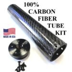 Titanium D Size Thread Connector 1/2x28 solvent trap cups — solvent trap tube for AR-15 / .223 / 5.56, also common on .22LR. Image for solvent trap builds. — sometimes called a sound moderator, any conversion requires an approved Form 1.