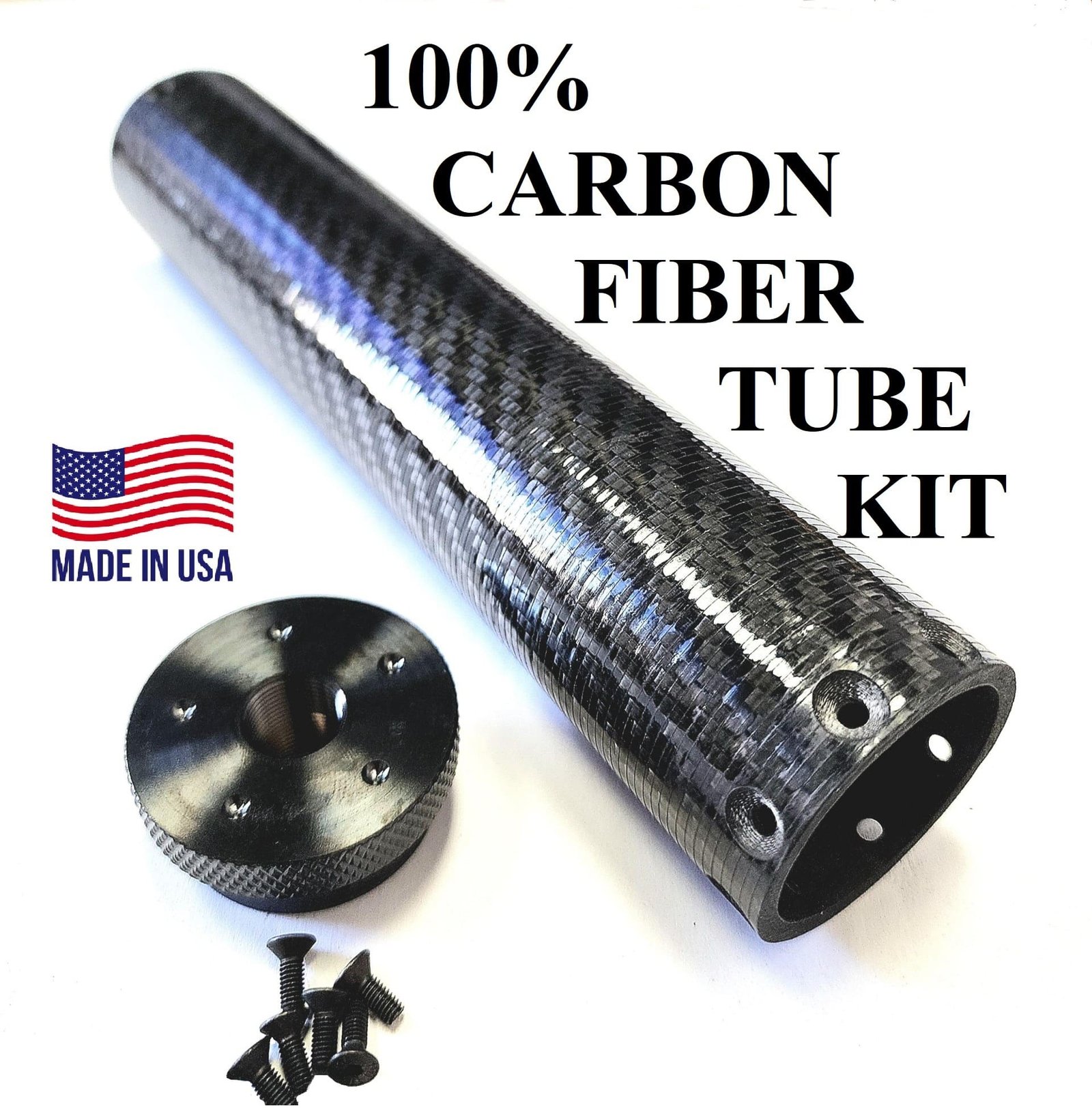 Titanium D Size Thread Connector 1/2x28 solvent trap cups — solvent trap tube for AR-15 / .223 / 5.56, also common on .22LR. Image for solvent trap builds. — sometimes called a sound moderator, any conversion requires an approved Form 1.