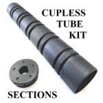 Titanium D Size Thread Protector 5/8x24 solvent trap for sale — storage cups for AR-10 / .308 / 300 BLK. Image for solvent trap builds.