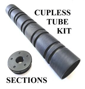 Titanium D Size Thread Protector 5/8x24 solvent trap for sale — storage cups for AR-10 / .308 / 300 BLK. Image for solvent trap builds.