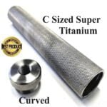 C Sized Super Titanium Solvent Trap Kit with Curved Adapter