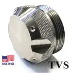 Titanium Micro Barrel Adapter solvent traps — solvent trap for sale for multi-caliber platforms. Image for solvent trap builds.