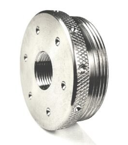 Titanium D Sized Maglite Flashlight Solvent Trap Adapter | STA