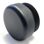 Titanium C Size Thread Protector d cell solvent trap — solvent trap booster for multi-caliber platforms. Image for solvent trap builds.