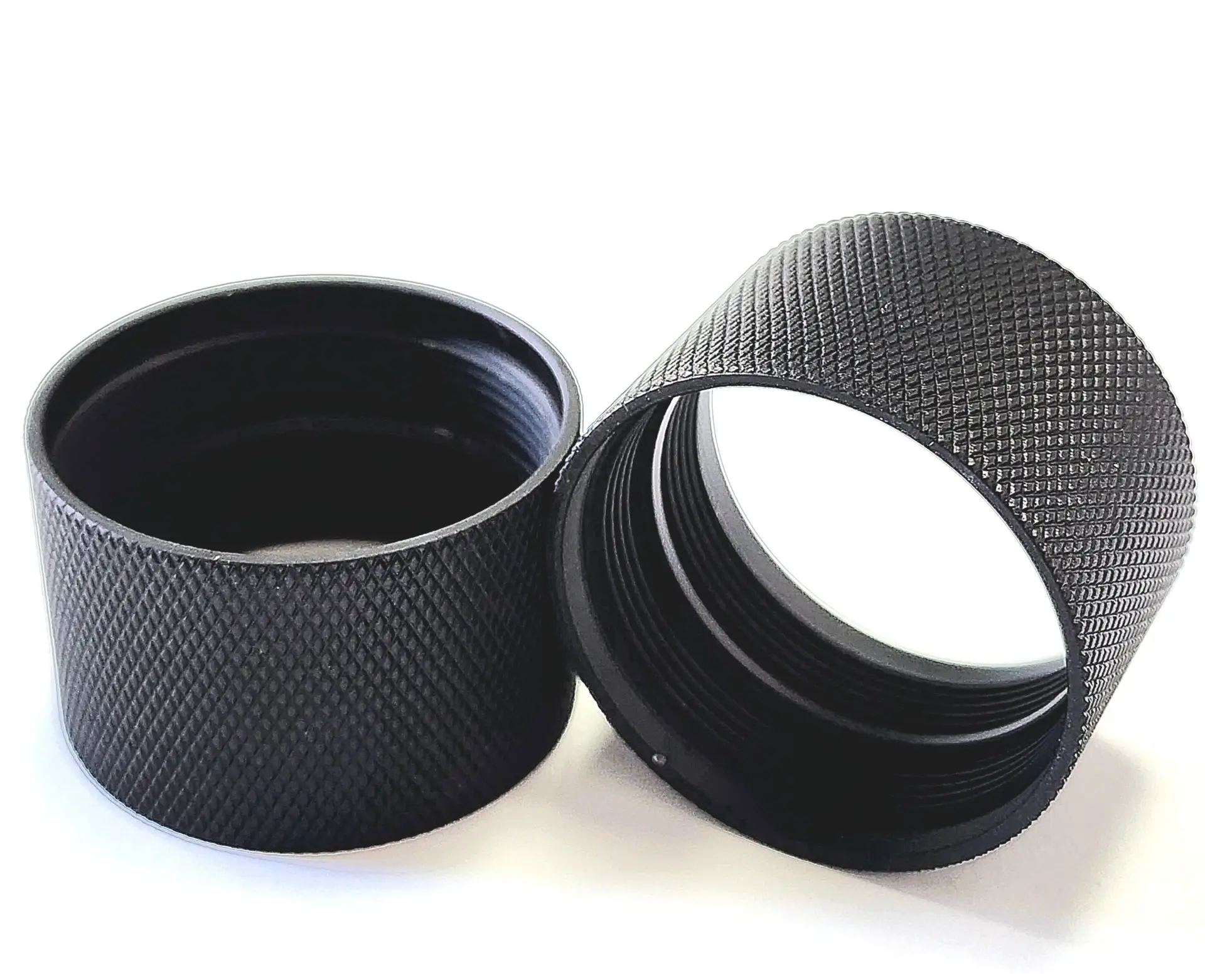 Titanium D Size Thread Protector storage tube — solvent trap parts for multi-caliber platforms. Image for solvent trap builds.