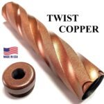 Titanium D Size Barrel Adapter 1/2x28 solvent trap kits — solvent trap kits for AR-15 / .223 / 5.56, also common on .22LR. Image for solvent trap builds.