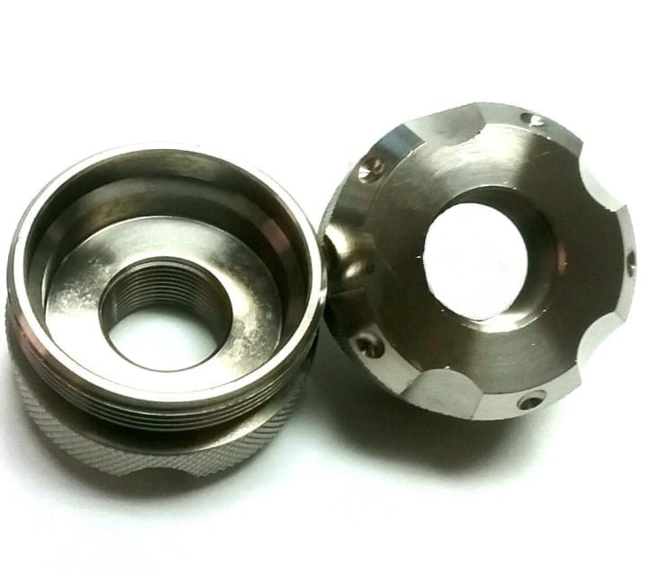 Photo of STA STA Stepped solvent trap cups kit, with 1/2x28 threading for AR15 / 22LR, used for modular firearm cleaning systems