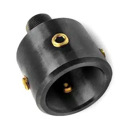 Titanium D Cell Thread Adapter c cell solvent trap — storage tube for multi-caliber platforms. Image for solvent trap builds.