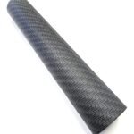 Carbon fiber wrapped aluminum solvent trap tube with custom finishes for firearm cleaning