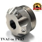 Titanium C Cell Thread Adapter solvent trap for sale — d cell solvent trap for multi-caliber platforms. Image for solvent trap builds.