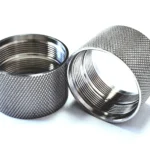 Titanium D Size Thread Connector titanium solvent trap — solvent trap kit for multi-caliber platforms. Image for solvent trap builds. — sometimes called a silencer, not sold as a silencer — legal conversion requires Form 1.