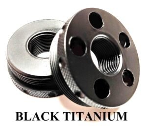 Black Titanium D Sized Solvent Trap Kit Solvent Trap Adapter