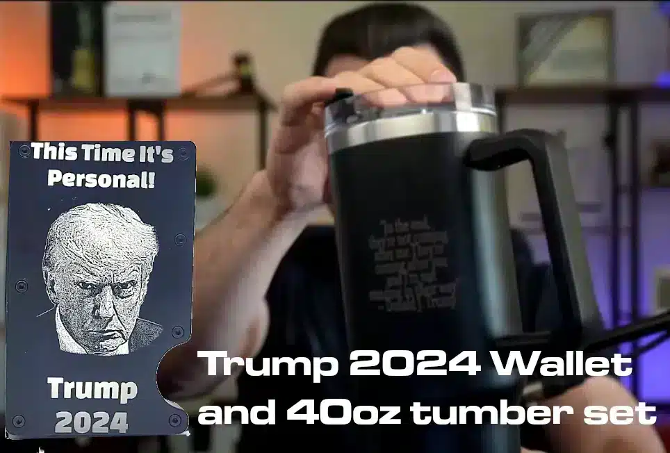 Robert Gouveia Line - Trump 2024 Wallet and Tumblers