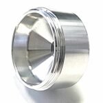 Aluminum D Size Cups solvent trap parts — maglite solvent trap for multi-caliber platforms. Image for solvent trap builds. — sometimes called a suppressor, not sold as a silencer — legal conversion requires Form 1.