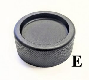 D-Threaded Aluminum End Piece for Cupless B.A.T Kit | STA