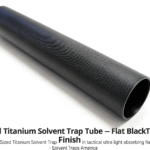 Titanium D Size Barrel Adapter solvent trap — maglite cups for multi-caliber platforms. Image for solvent trap builds.