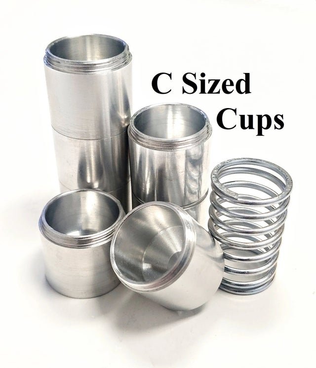 Titanium D Size Thread Connector solvent trap adapters — ar 15 solvent trap for multi-caliber platforms. Image for solvent trap builds.