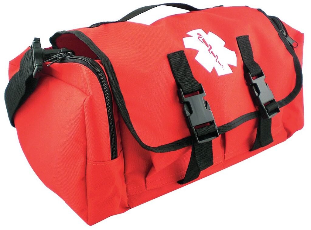 147 Piece EMERGENCY MEDIC EMT FIRST AID BAG fully stocked