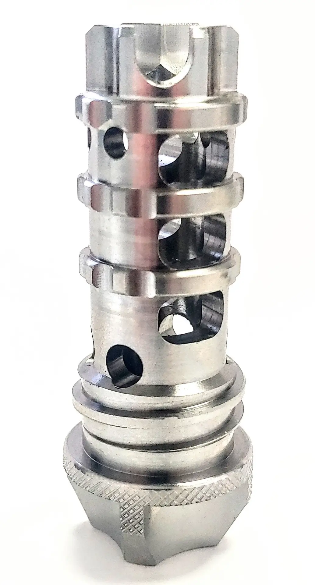 Titanium D Size Thread Connector solvent trap kits — storage tube for multi-caliber platforms. Image for solvent trap builds.