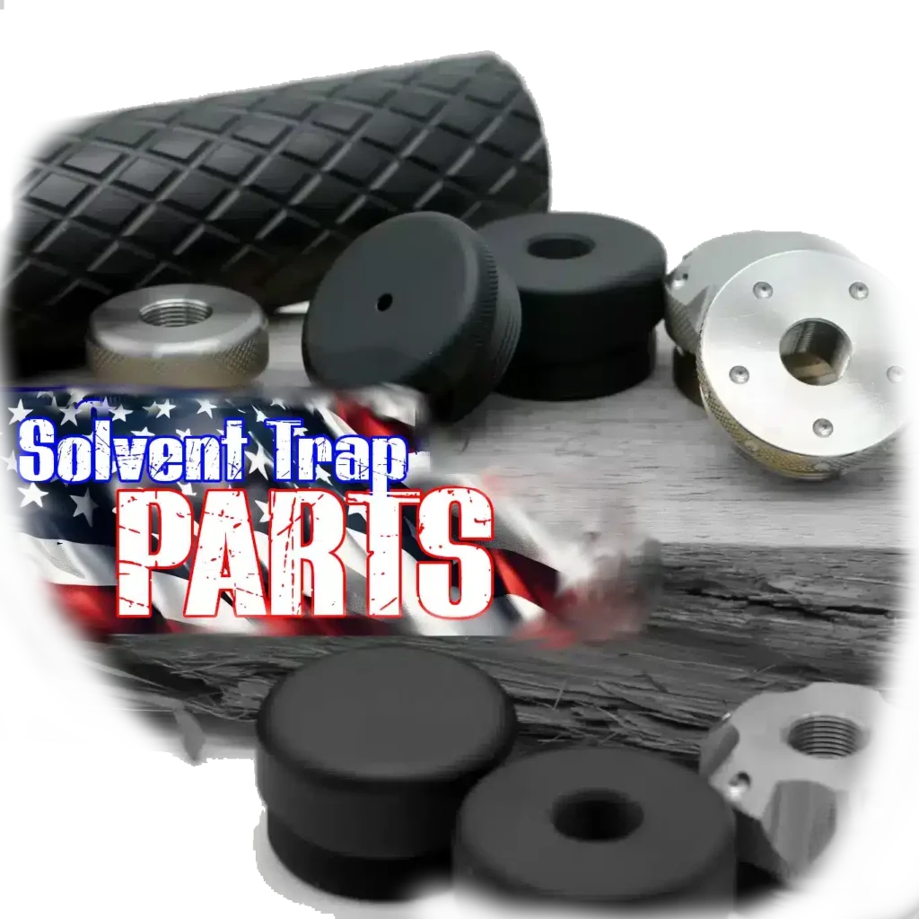 Photo of STA   Solvent Trap Product Image with 1/2x28 threading, used for AR15 / 22LR, fits common standards and beyond