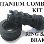 Titanium D Cell Blast Projector 5/8x24 solvent traps — solvent trap kits for AR-10 / .308 / 300 BLK. Image for solvent trap builds. — sometimes called a silencer, conversion requires approved ATF Form 1.