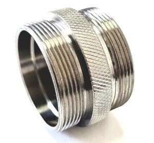 D Sized Titanium Solvent Trap Kit Coupler Cupless