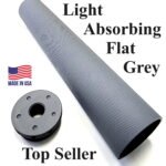 Titanium D Size Thread Connector 1/2x28 stainless steel solvent trap — solvent trap parts for AR-15 / .223 / 5.56, also common on .22LR. Image for solvent trap builds.