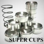 Aluminum C Cell Thread Adapter solvent trap kit — solvent trap booster for multi-caliber platforms. Image for solvent trap builds.