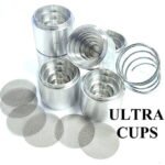 Aluminum Micro Thread Protector solvent trap adapters — solvent trap tube for multi-caliber platforms. Image for solvent trap builds.