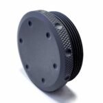 Stainless Steel C Cell Thread Protector maglite adapter — solvent traps for multi-caliber platforms. Image for solvent trap builds.