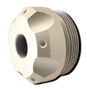 Photo of STA   Solvent Trap Product Image with 1/2x28 threading, used for AR15 / 22LR, fits common standards and beyond